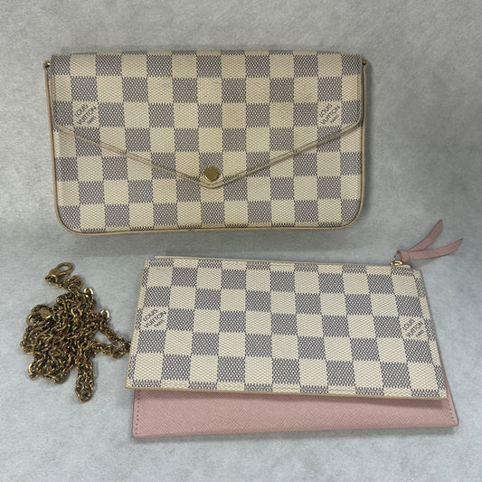 Louis Vuitton - Pochette Felicie - Synthetic - White - (mini)