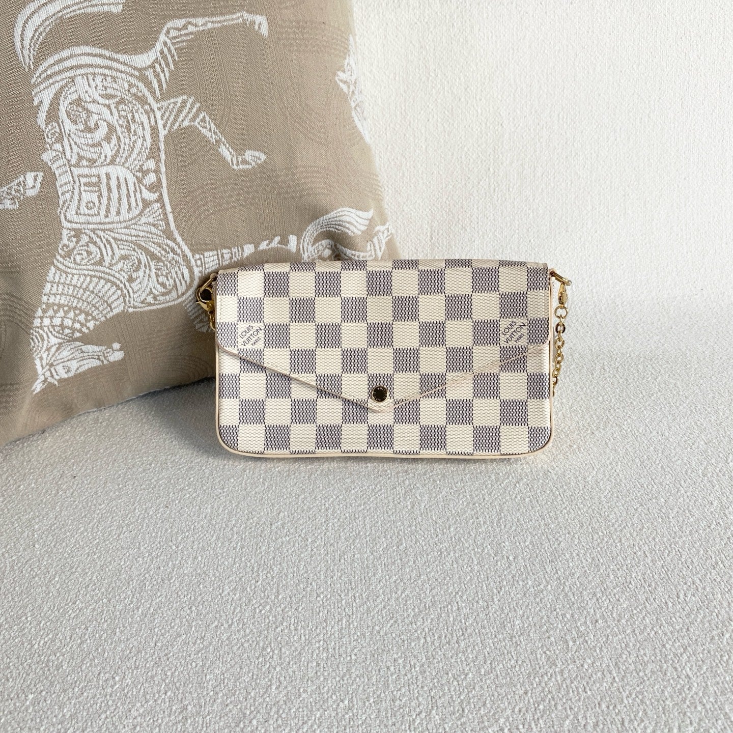 Louis Vuitton - Pochette Félicie - Synthetic - White - (mini)