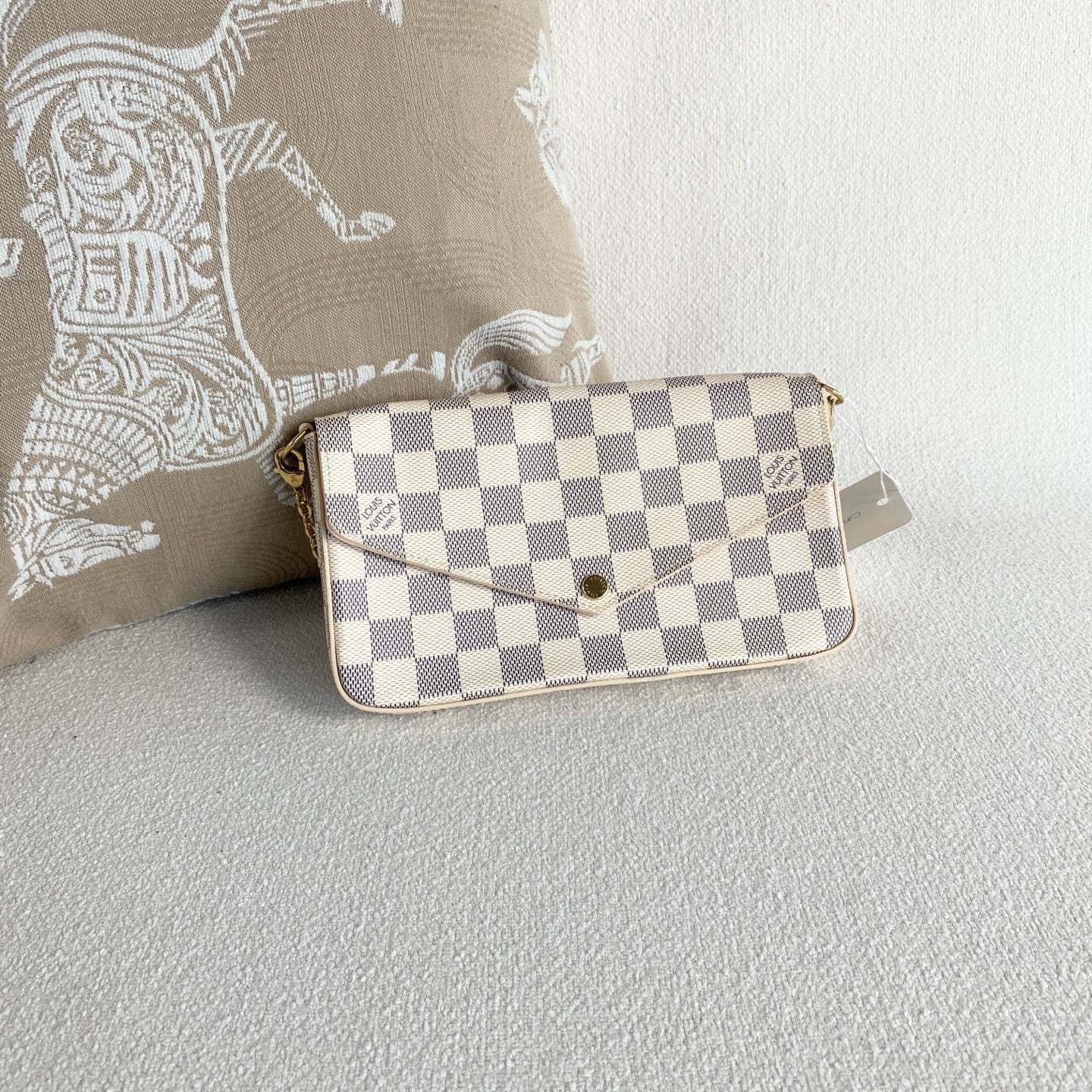 Louis Vuitton - Pochette Félicie - Synthetic - White - (mini)