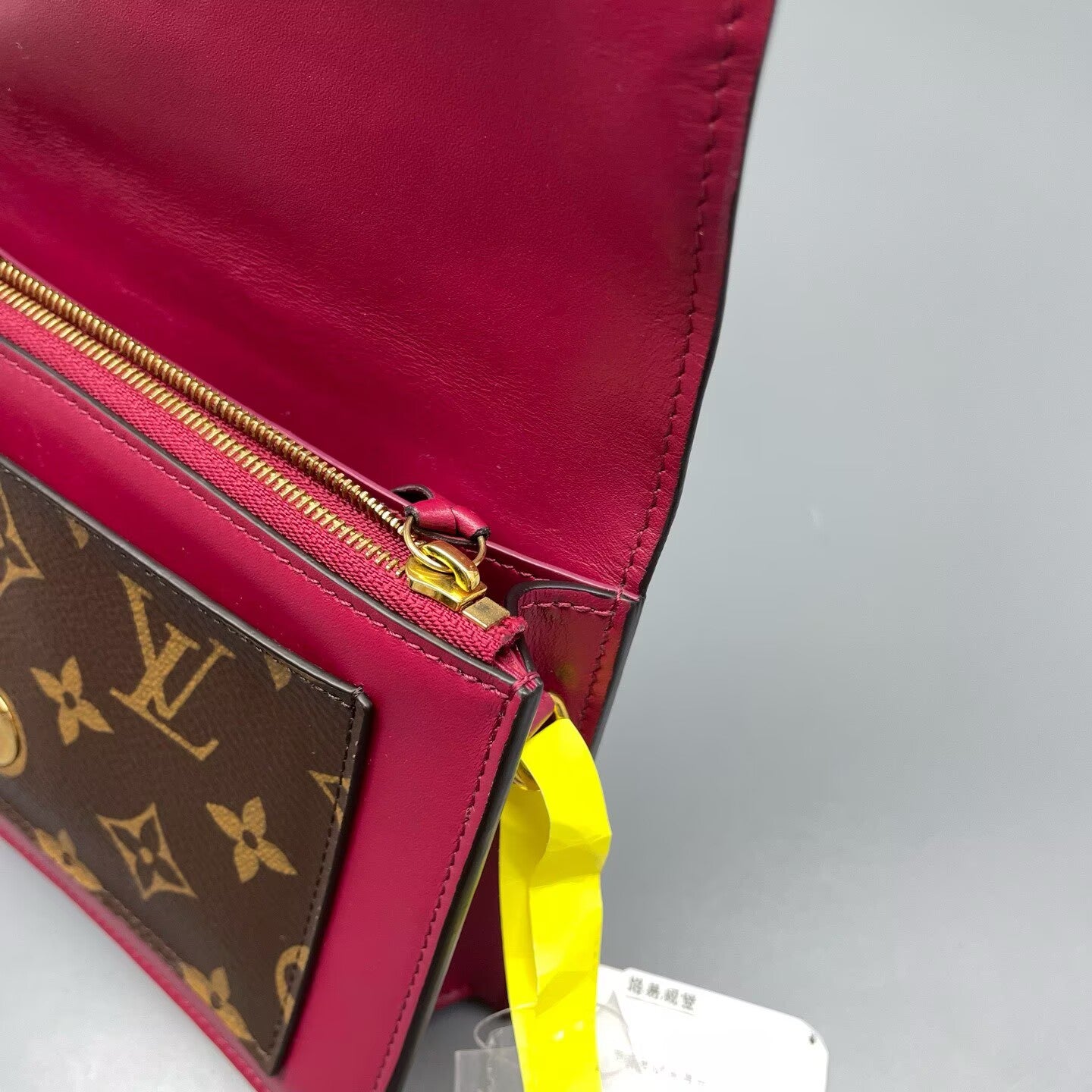 Louis Vuitton - Pochette Flore - Monogram coated canvas and leather - Brown and Pink - (mini)