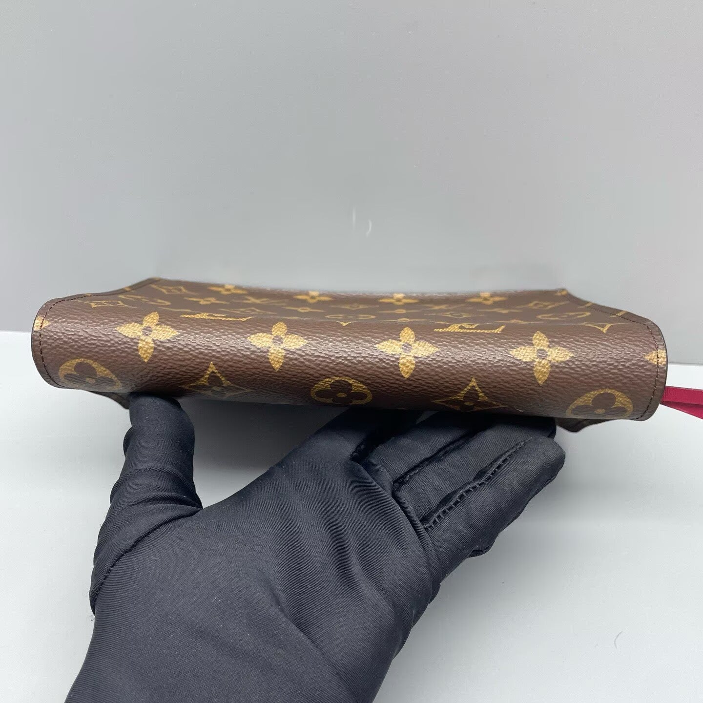 Louis Vuitton - Pochette Flore - Monogram coated canvas and leather - Brown and Pink - (mini)