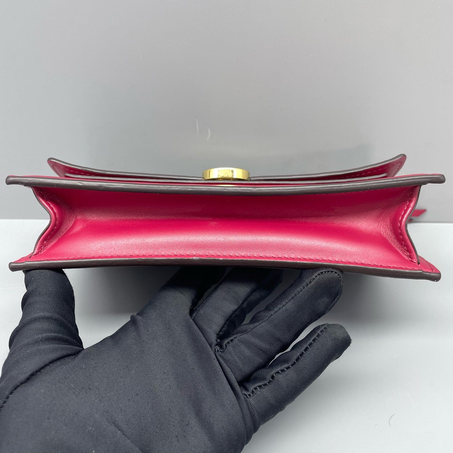 Louis Vuitton - Pochette Flore - Monogram coated canvas and leather - Brown and Pink - (mini)