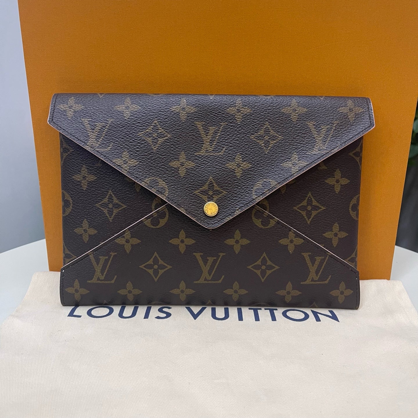 Louis Vuitton - Pochette Kirigami - Leather - Brown - (medium)