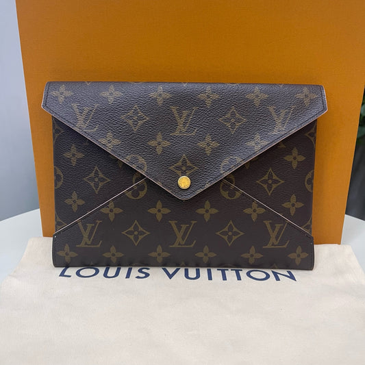Louis Vuitton - Pochette Kirigami - Leather - Brown - (medium)