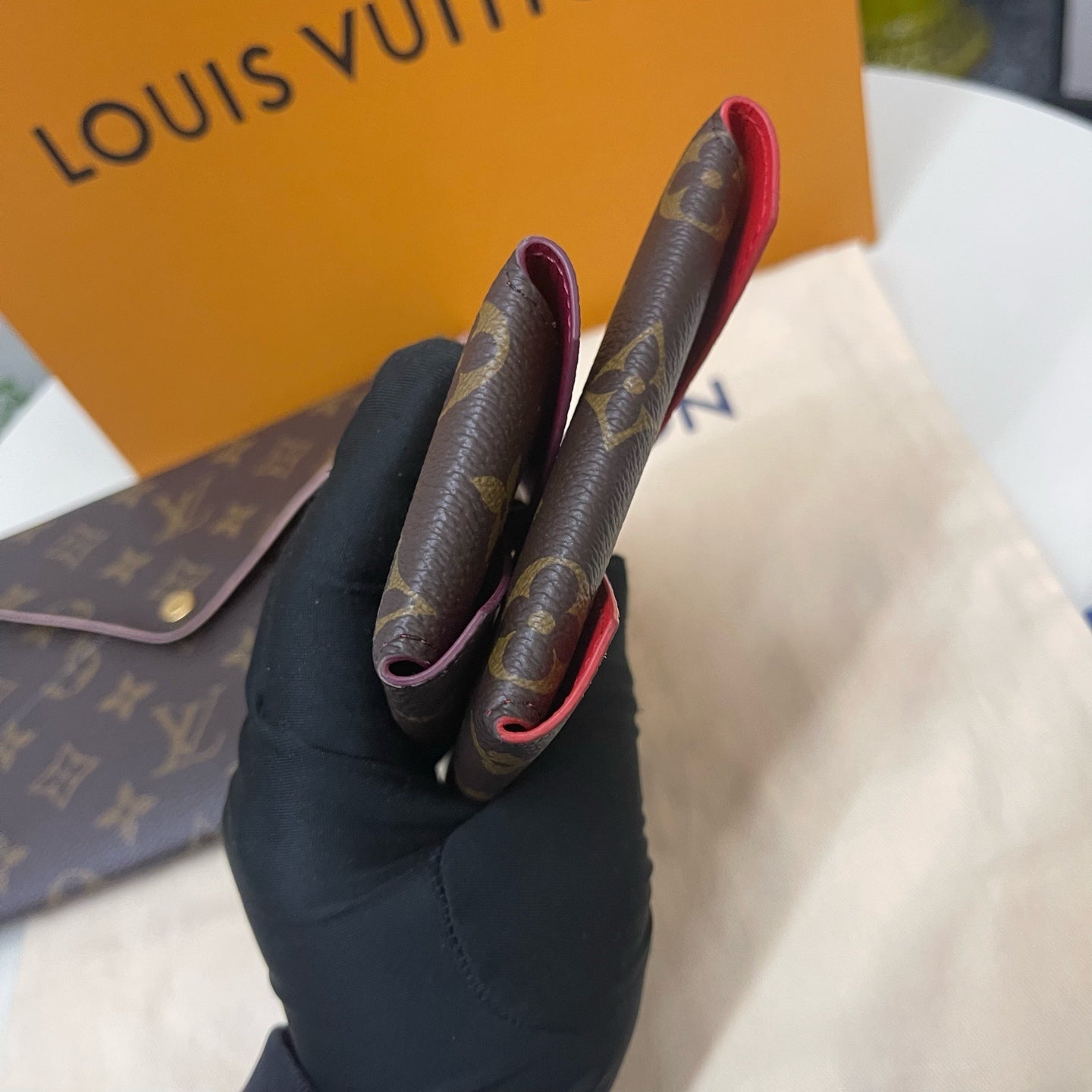 Louis Vuitton - Pochette Kirigami - Leather - Brown - (medium)
