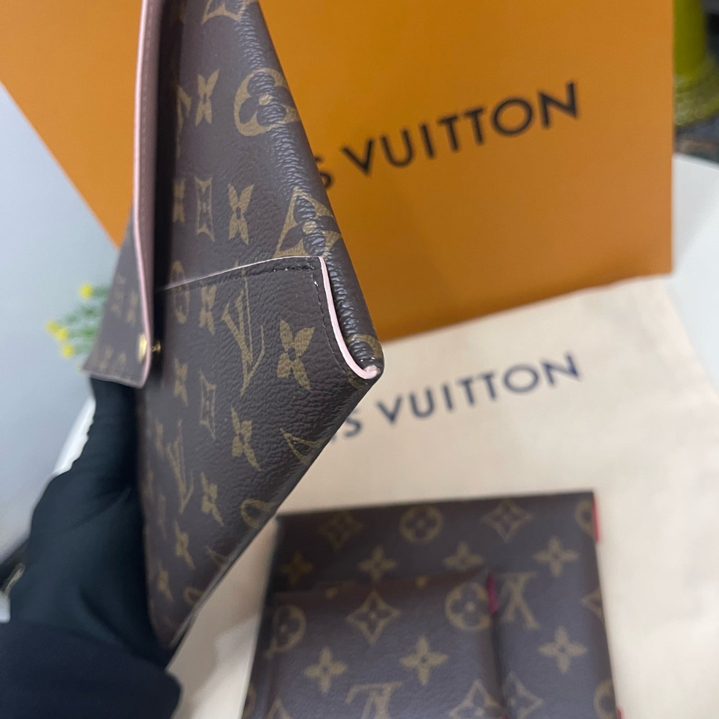 Louis Vuitton - Pochette Kirigami - Leather - Brown - (medium)
