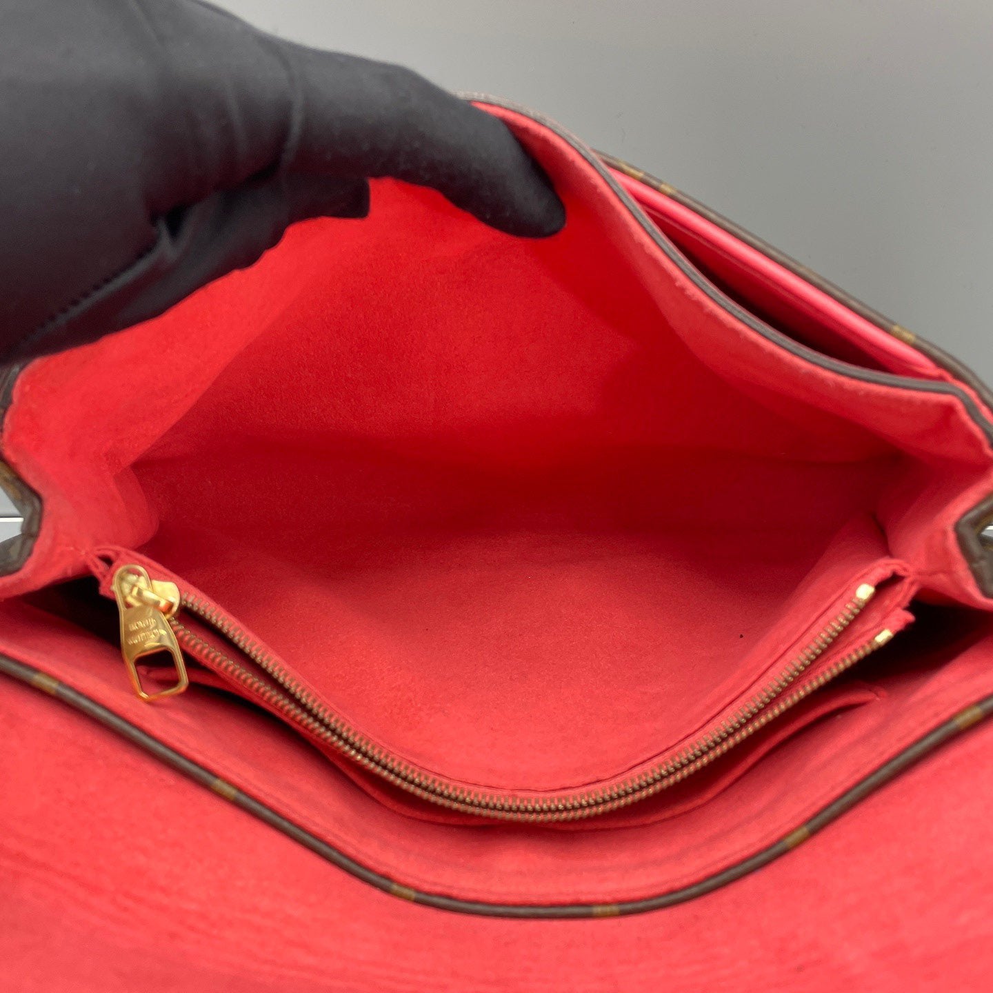 Louis Vuitton - Pochette Metis Chain Bag - Monogram coated canvas with leather trim - Brown, Pink - (medium)