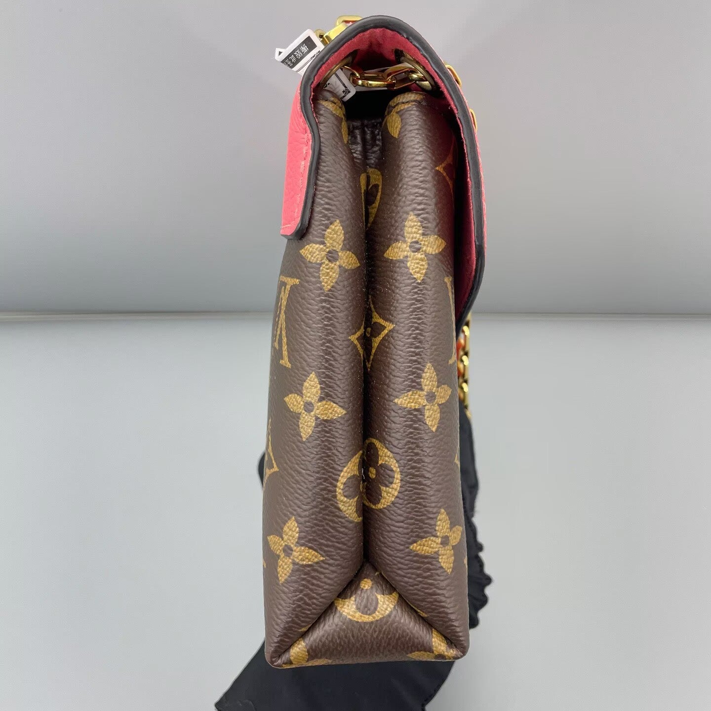 Louis Vuitton - Pochette Metis Chain Bag - Monogram coated canvas with leather trim - Brown, Pink - (medium)