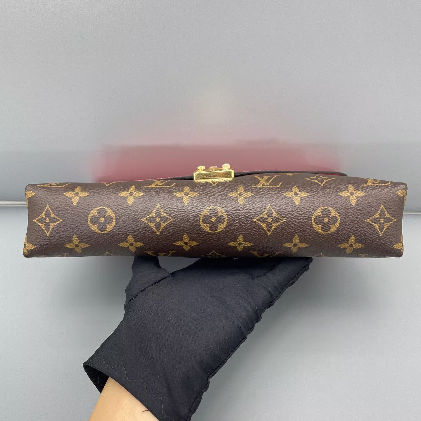 Louis Vuitton - Pochette Metis Chain Bag - Monogram coated canvas with leather trim - Brown, Pink - (medium)