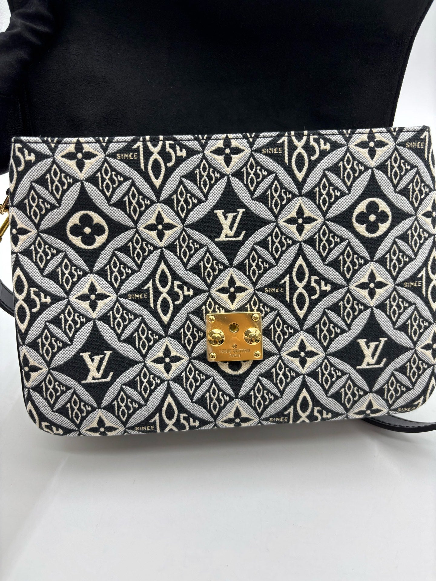 Louis Vuitton - Pochette Metis - Denim - Jeans - Black - (mini)