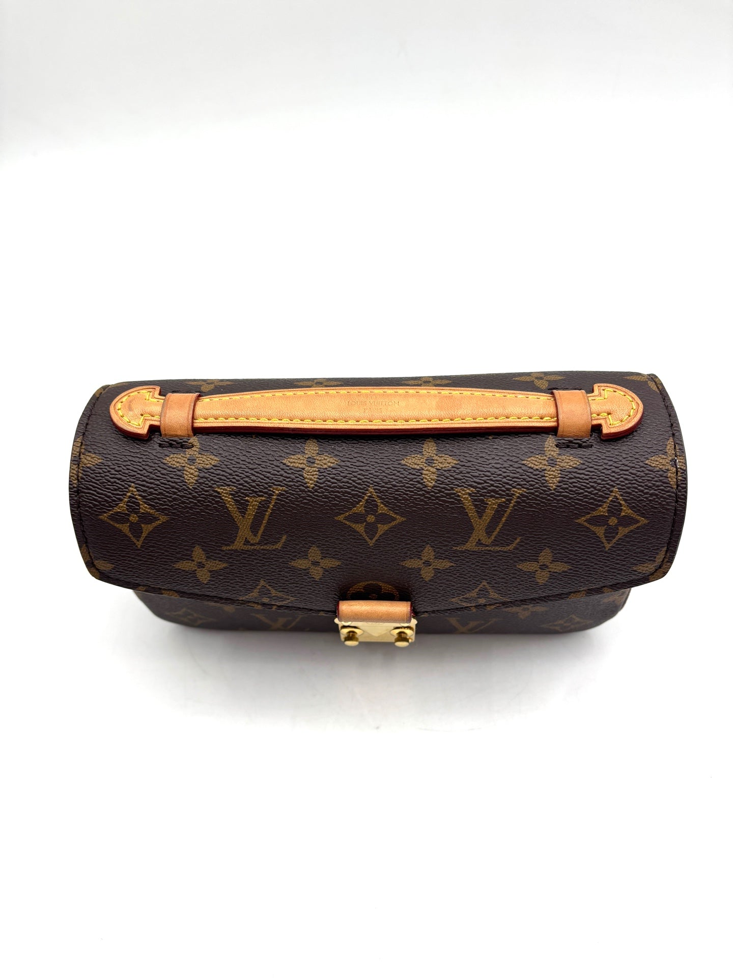 Louis Vuitton - Pochette Metis East West - Coated canvas with cowhide leather trim - Brown - (small)