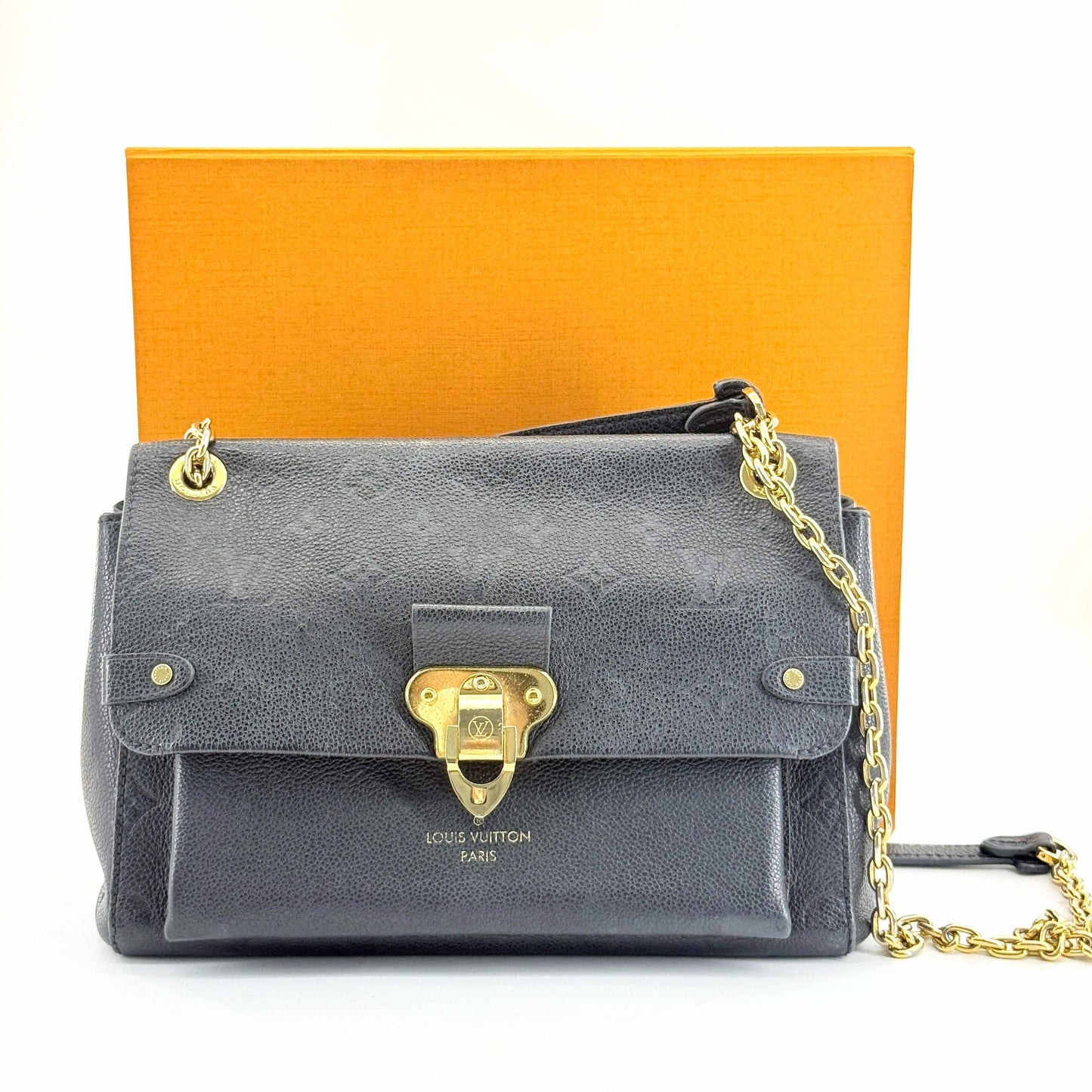 Louis Vuitton - Vavin - Embossed soft-grained cowhide leather and soft-grained cowhide leather - Black - (medium)