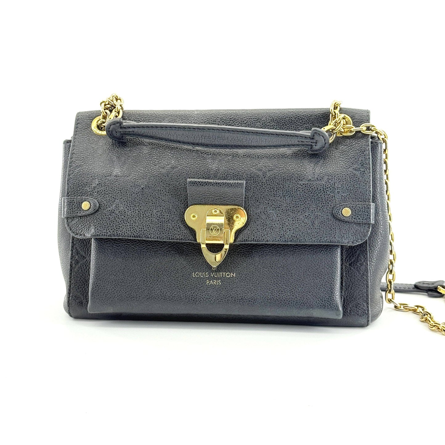 Louis Vuitton - Vavin - Embossed soft-grained cowhide leather and soft-grained cowhide leather - Black - (medium)