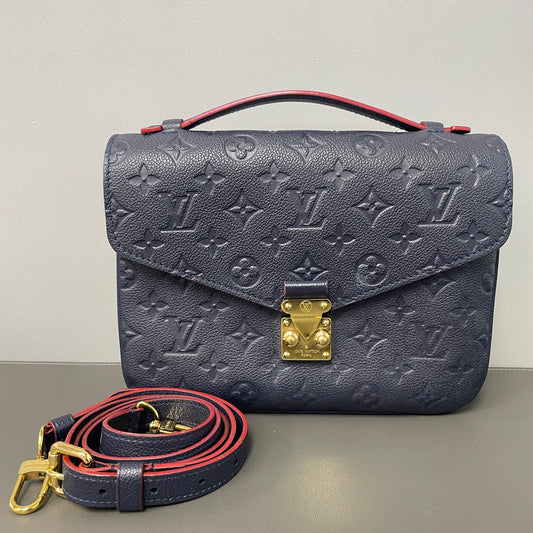 Louis Vuitton - Pochette Metis - Leather - Blue - (medium)