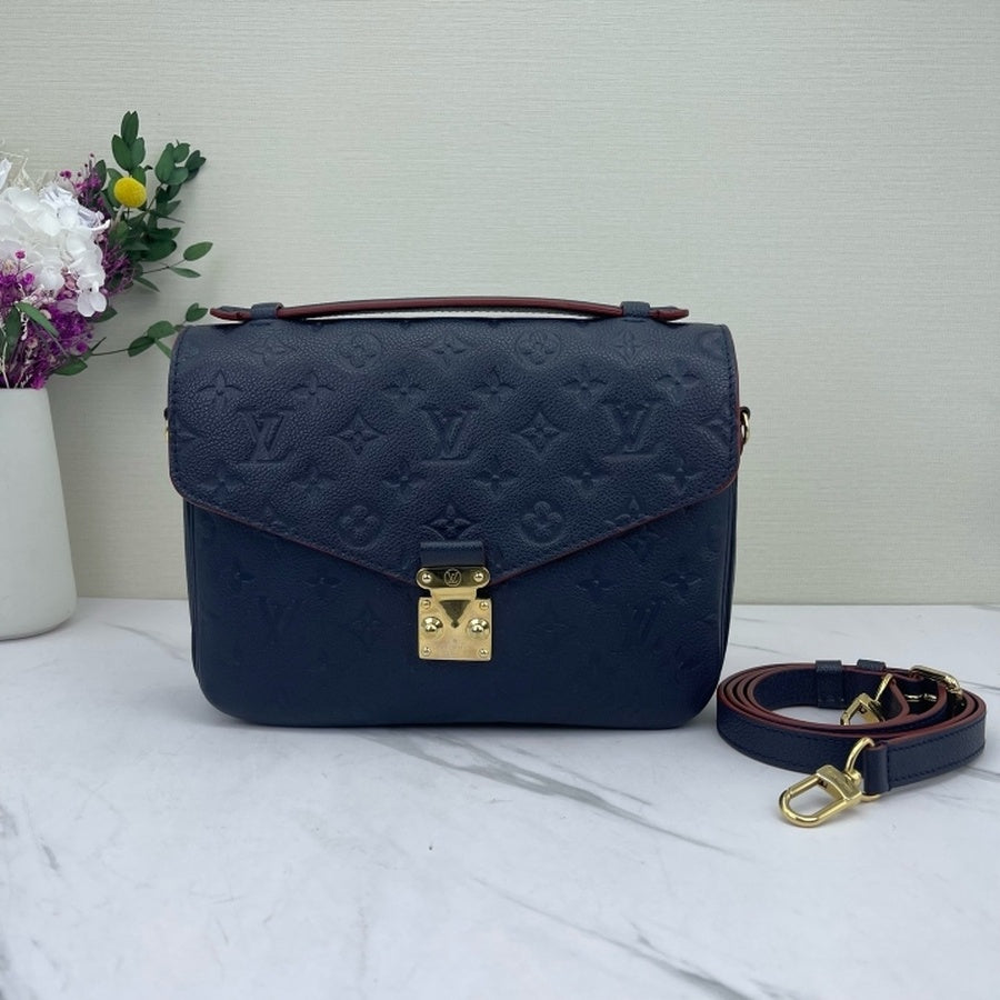 Louis Vuitton - Pochette Métis - Leather - Blue - (Small)