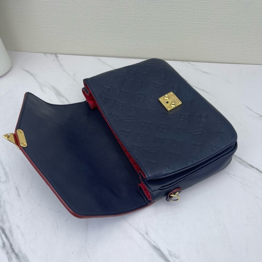Louis Vuitton - Pochette Métis - Leather - Blue - (Small)