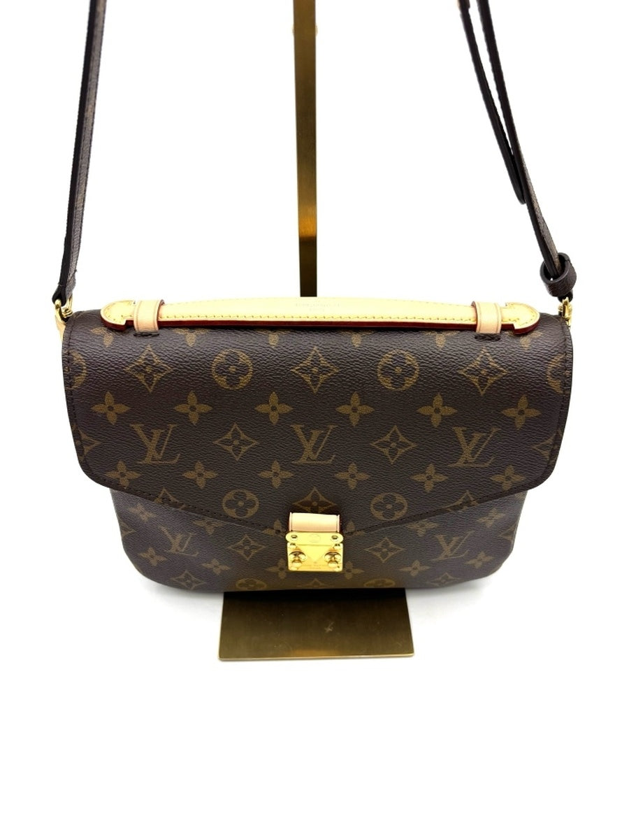 Louis Vuitton - Pochette Metis - Leather - Brown - (small)