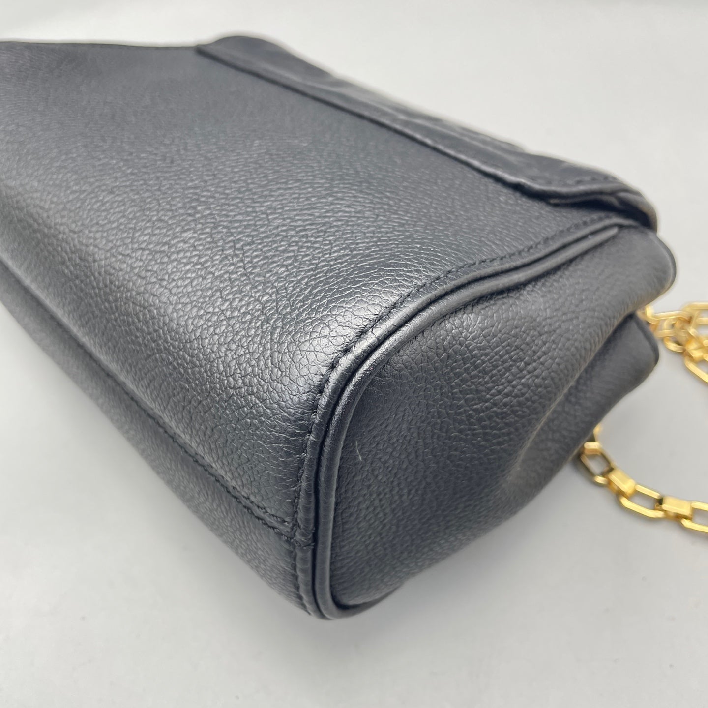 Louis Vuitton - Pochette Metis Mini - Grained Monogram Empreinte leather - Black - (mini)