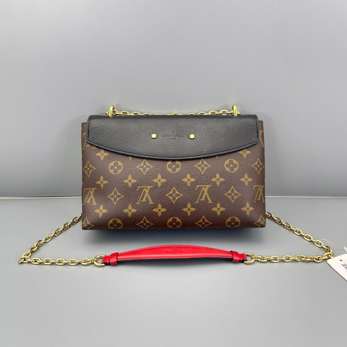Louis Vuitton - Pochette Métis - Monogram canvas and grained leather - Black and Brown - (medium)