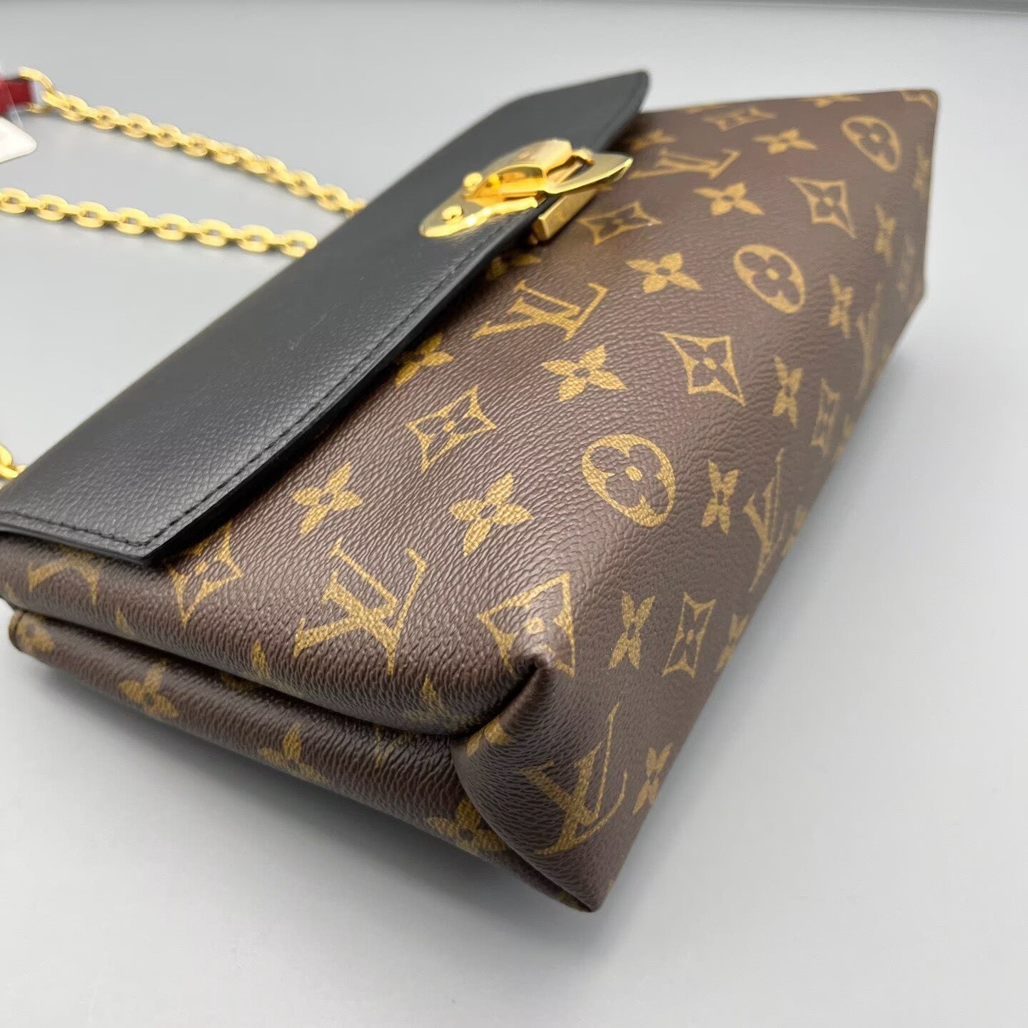 Louis Vuitton - Pochette Métis - Monogram canvas and grained leather - Black and Brown - (medium)
