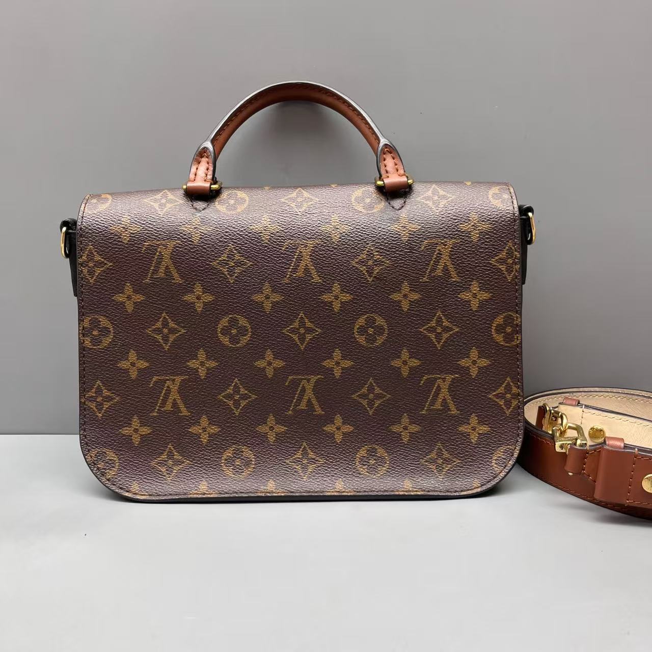 Louis Vuitton - Pochette Métis - Monogram coated canvas and leather - Brown - (Medium)