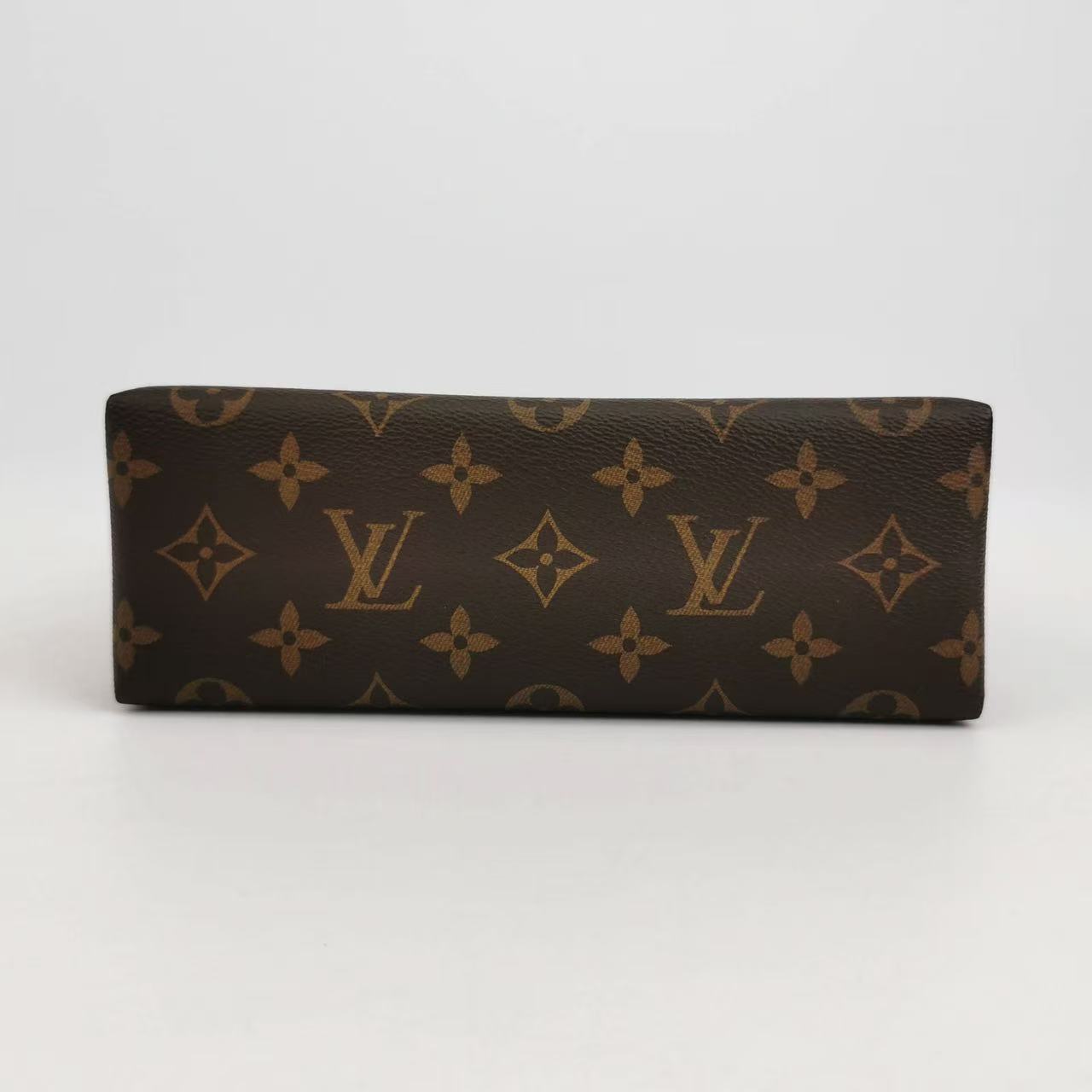 Louis Vuitton - Pochette Metis - Monogram coated canvas and smooth cowhide leather - Brown and Red with Gold-tone hardware - (medium)