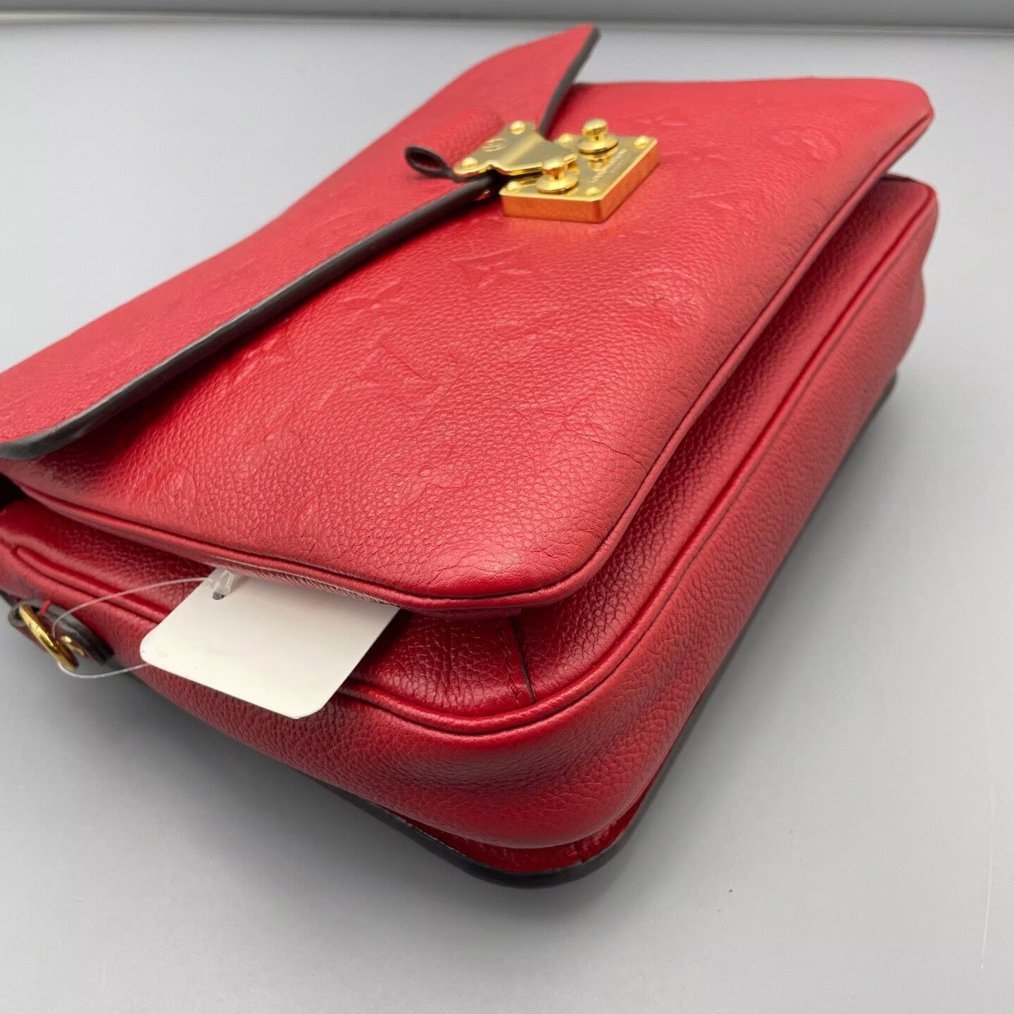 Louis Vuitton - Pochette Metis - Monogram Empreinte leather - Red - (medium)