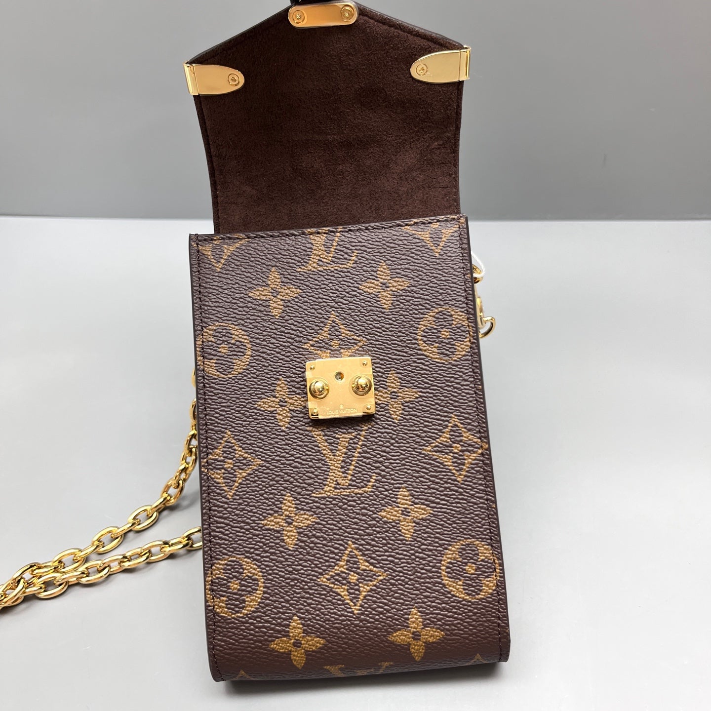 Louis Vuitton - Pochette Metis Phone Holder - Synthetic - Brown - (mini)