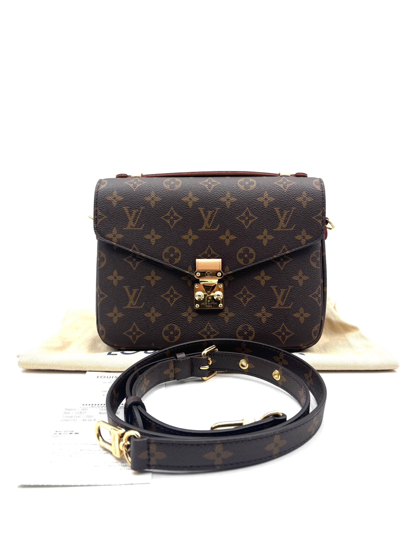 Louis Vuitton - Pochette Metis - Synthetic - Brown - (medium)