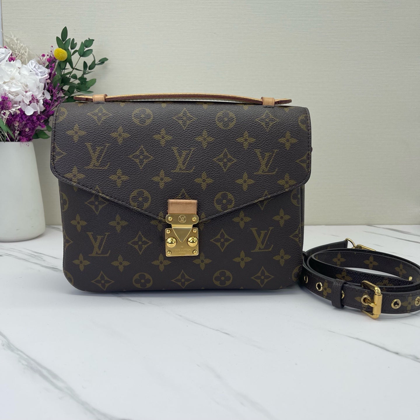 Louis Vuitton - Pochette Métis - Synthetic - Brown - (medium)