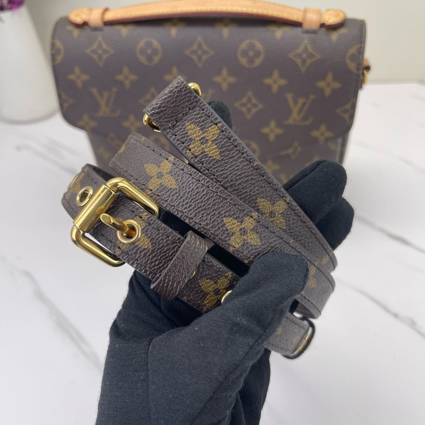 Louis Vuitton - Pochette Métis - Synthetic - Brown - (medium)
