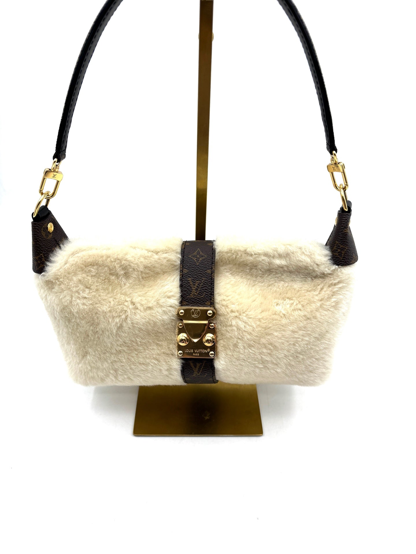 Louis Vuitton - Pochette Mia 25SKI Ski Collection - Wool - Beige - (mini)