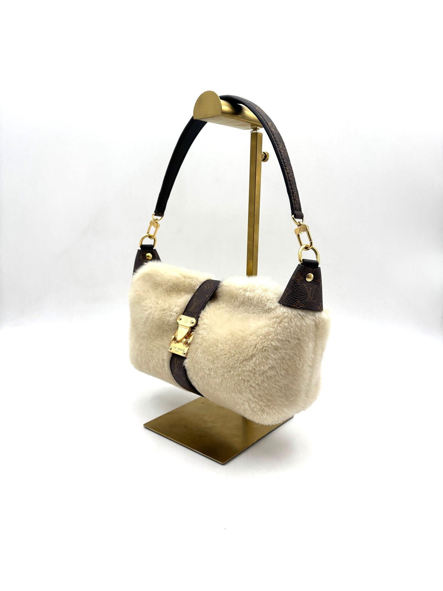 Louis Vuitton - POCHETTE MIA - Wool - Beige