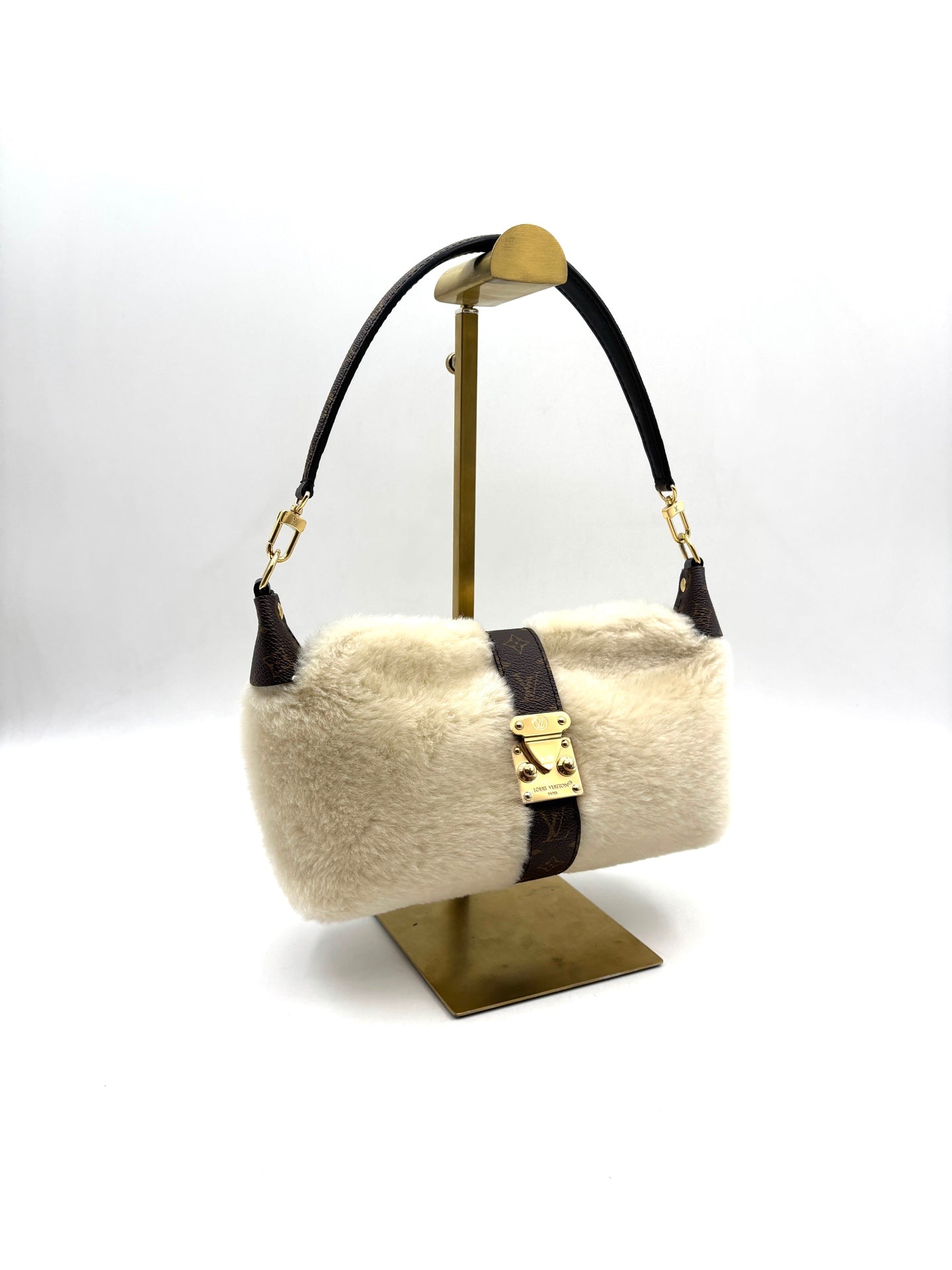 Louis Vuitton - POCHETTE MIA - Wool - Beige