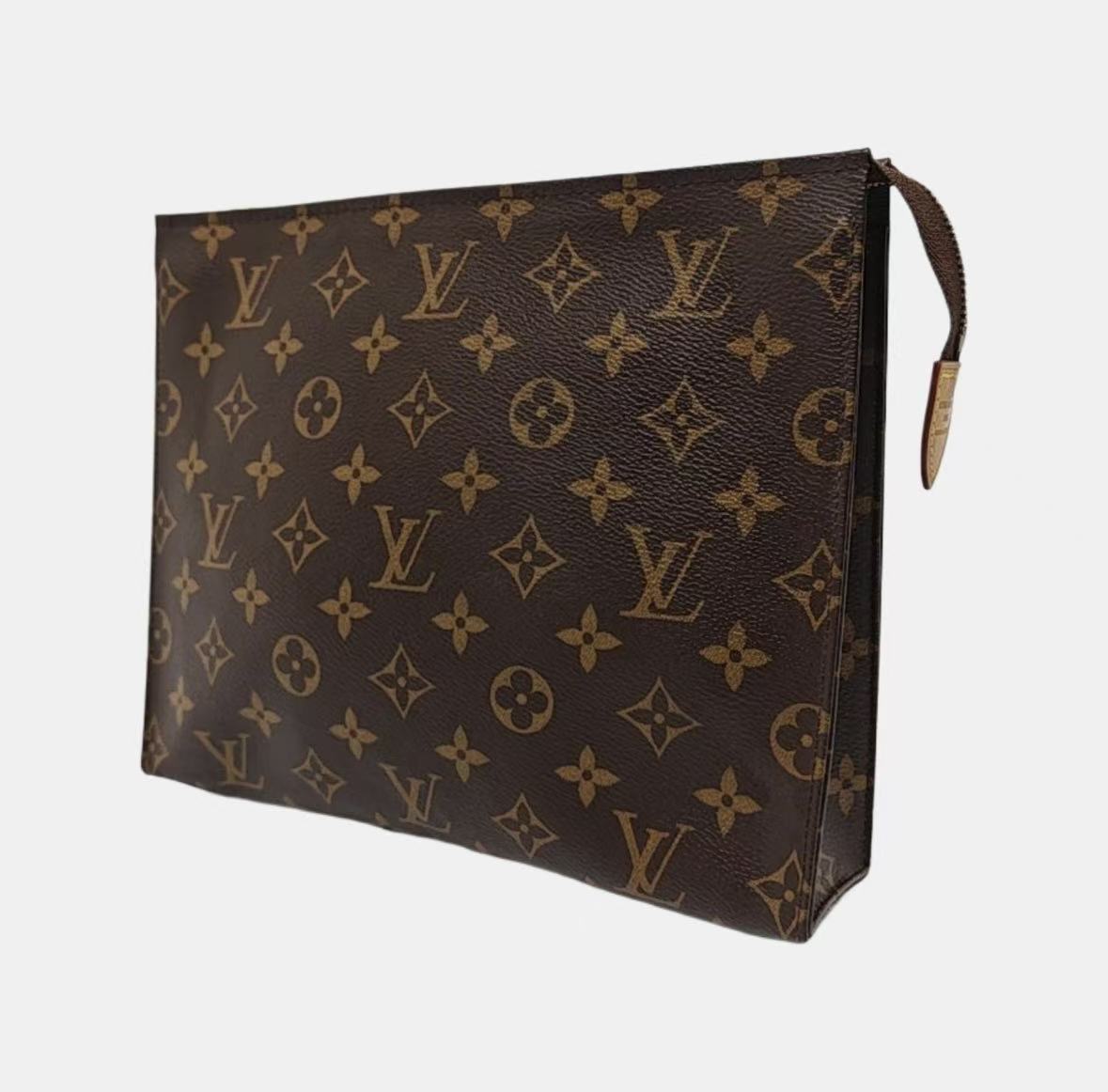 Louis Vuitton - Pochette Toilette 26 - Brown coated canvas - Brown - (Medium)