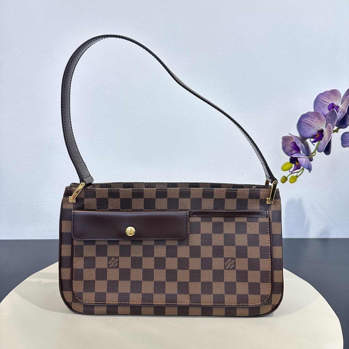 Louis Vuitton - Pochette Twin PM - Synthetic - Brown - (small)