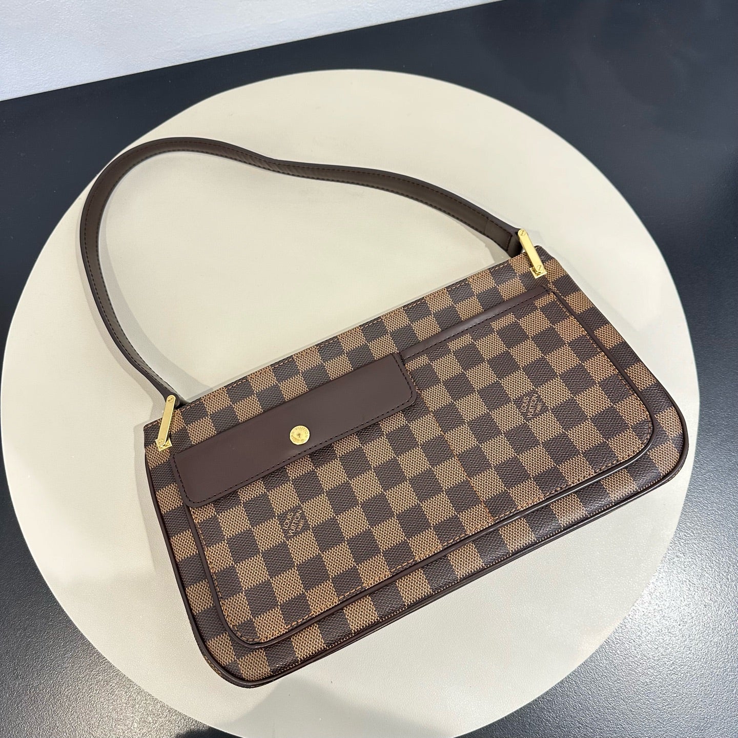 Louis Vuitton - Pochette Twin PM - Synthetic - Brown - (small)