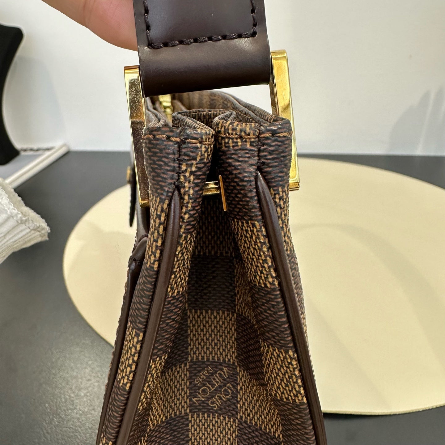 Louis Vuitton - Pochette Twin PM - Synthetic - Brown - (small)