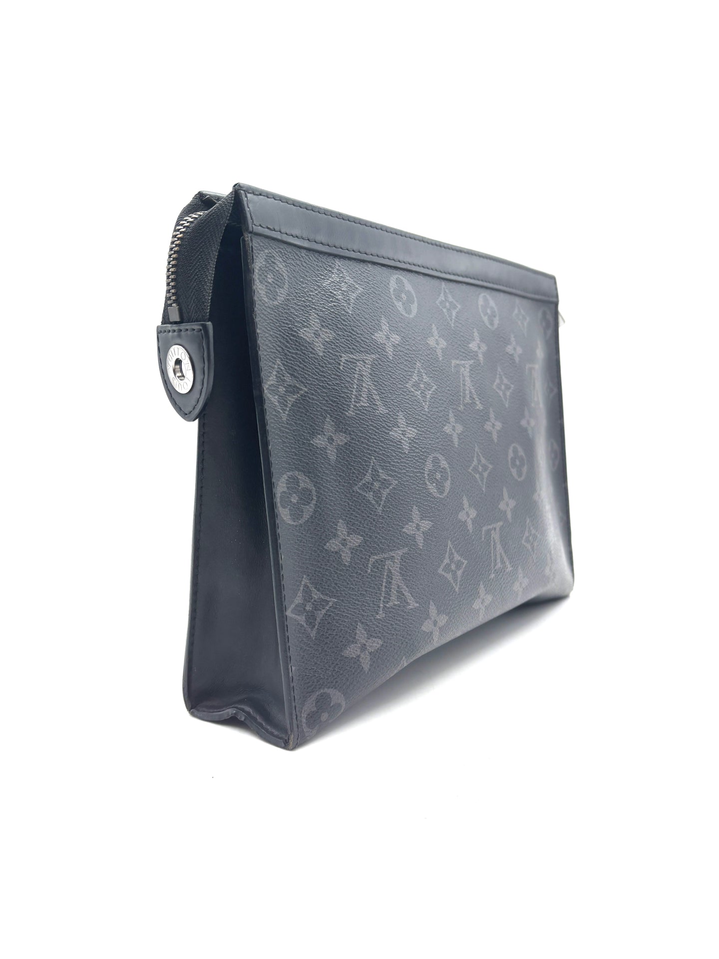 Louis Vuitton - Pochette Voyage - Monogram Eclipse coated canvas - Black - (medium)