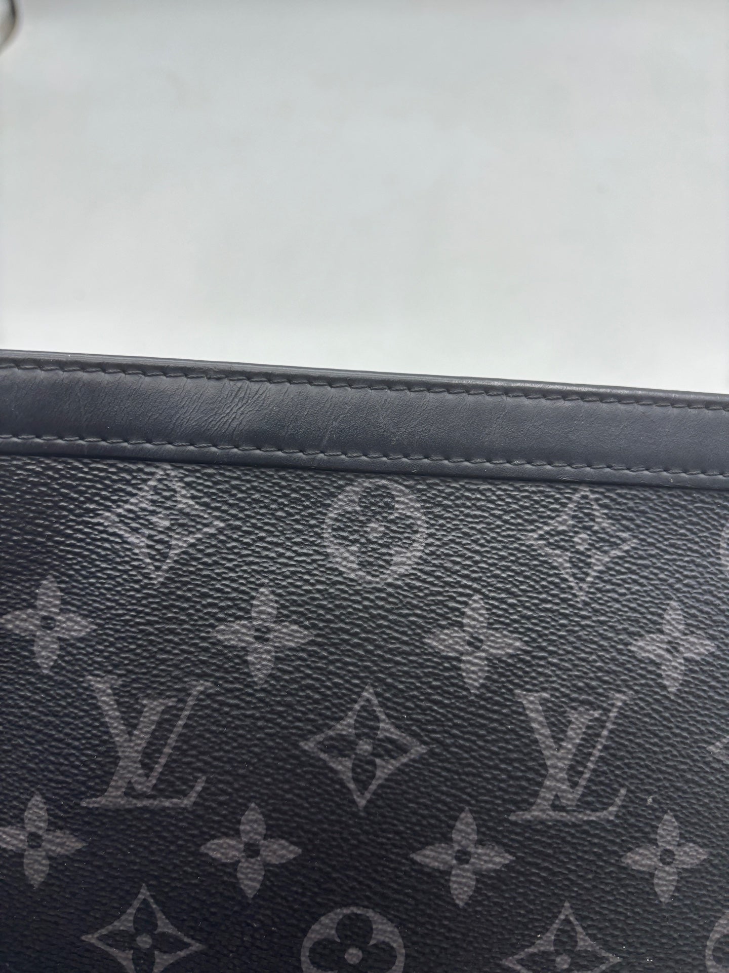 Louis Vuitton - Pochette Voyage - Monogram Eclipse coated canvas - Black - (medium)