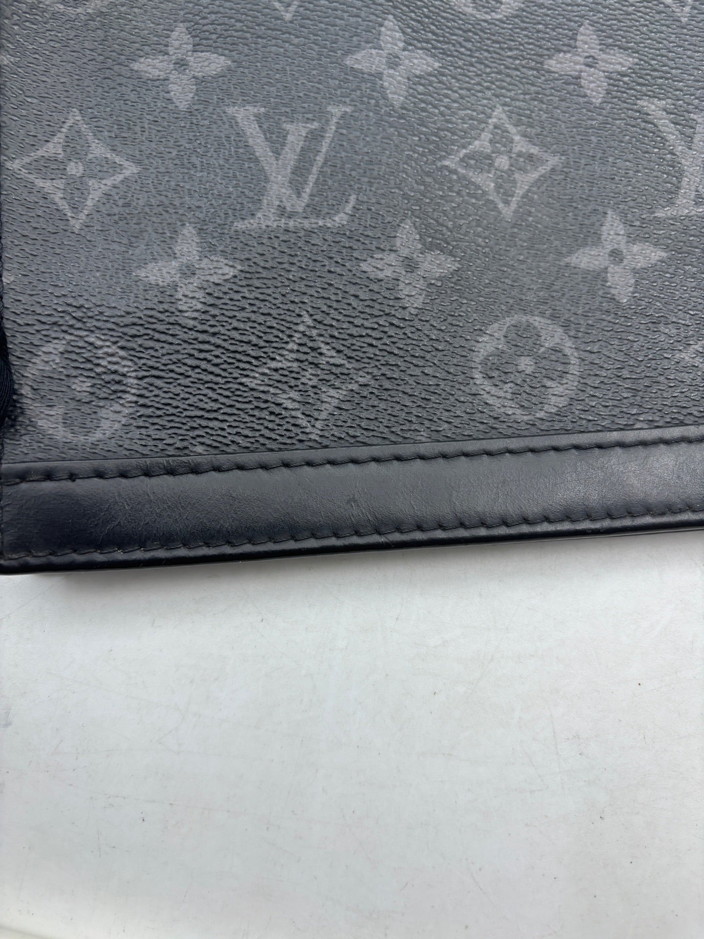 Louis Vuitton - Pochette Voyage - Monogram Eclipse coated canvas - Black - (medium)