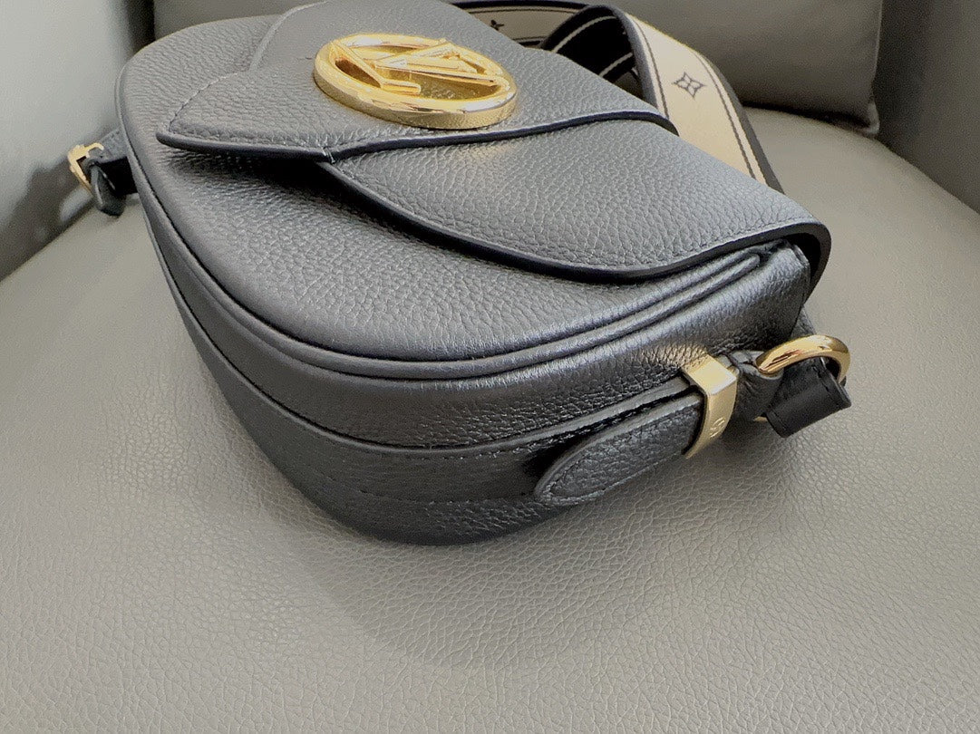 Louis Vuitton - Pont 9 - Leather - Black - (mini)