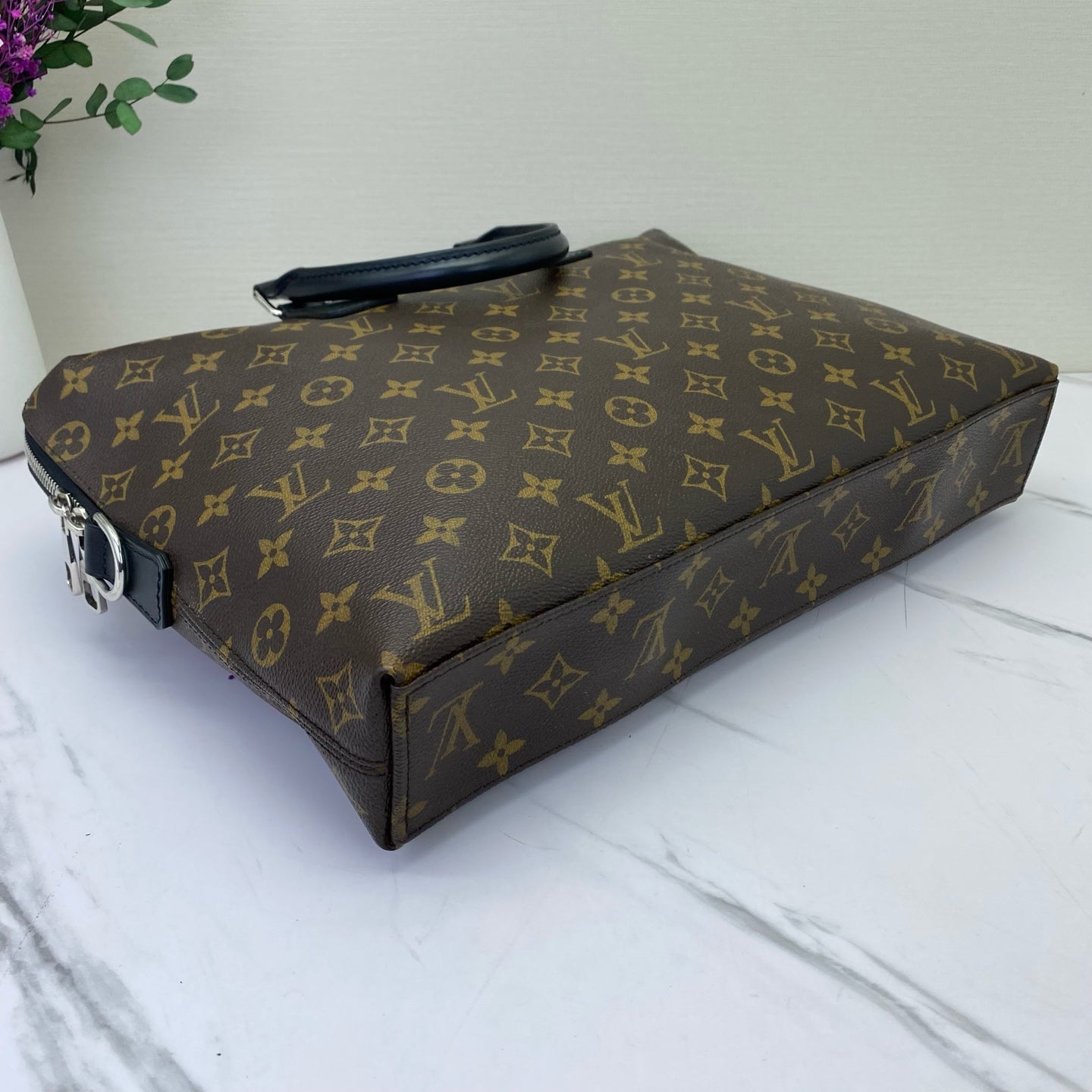 Louis Vuitton - Porte-Documents - Leather - Brown - (medium)