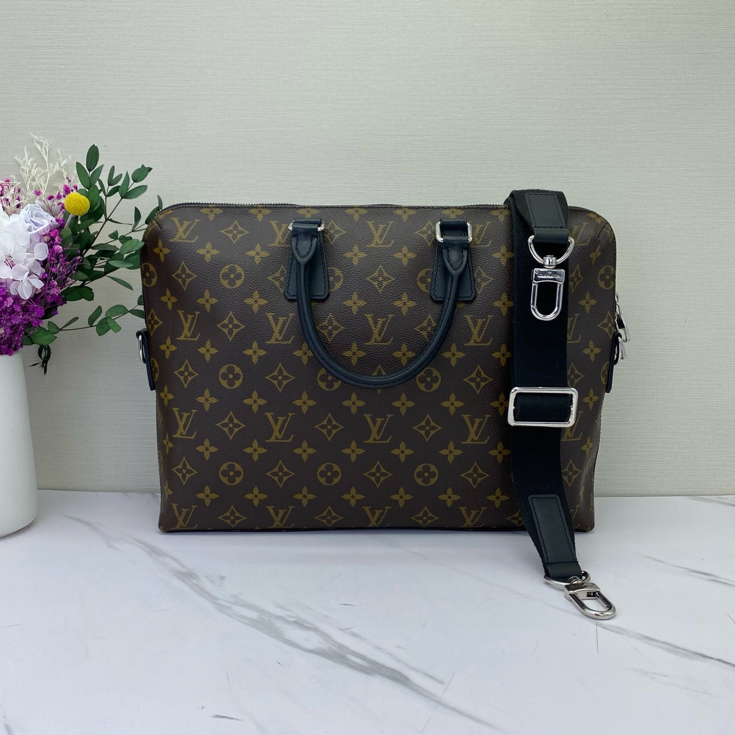 Louis Vuitton - Porte-Documents - Leather - Brown - (medium)