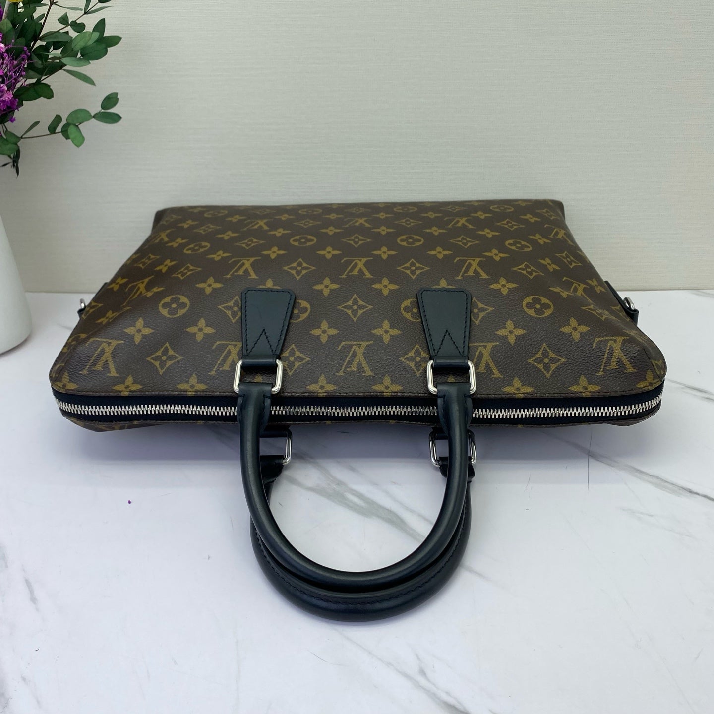 Louis Vuitton - Porte-Documents - Leather - Brown - (medium)
