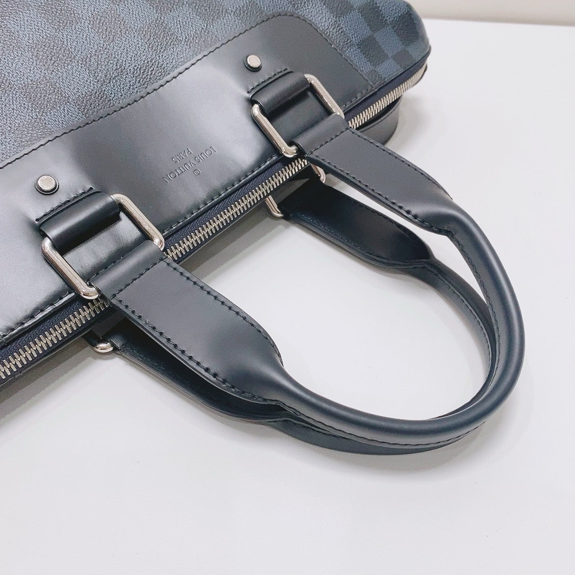 Louis Vuitton - Portfolio/Briefcase - Leather - Navy