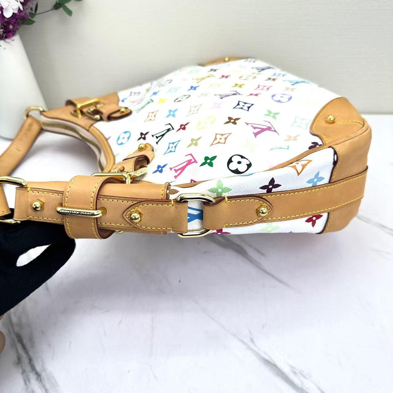 Louis Vuitton - Priscilla - Monogram Multicolore canvas with Vachetta leather trim - Multicolour - (medium)