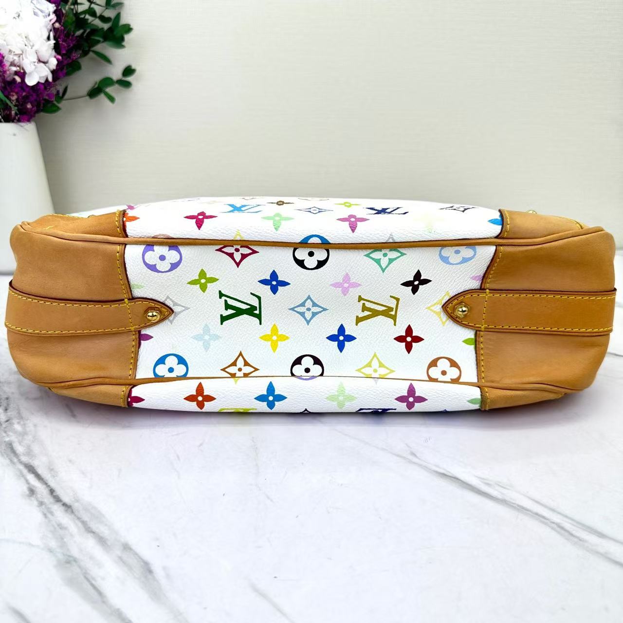 Louis Vuitton - Priscilla - Monogram Multicolore canvas with Vachetta leather trim - Multicolour - (medium)
