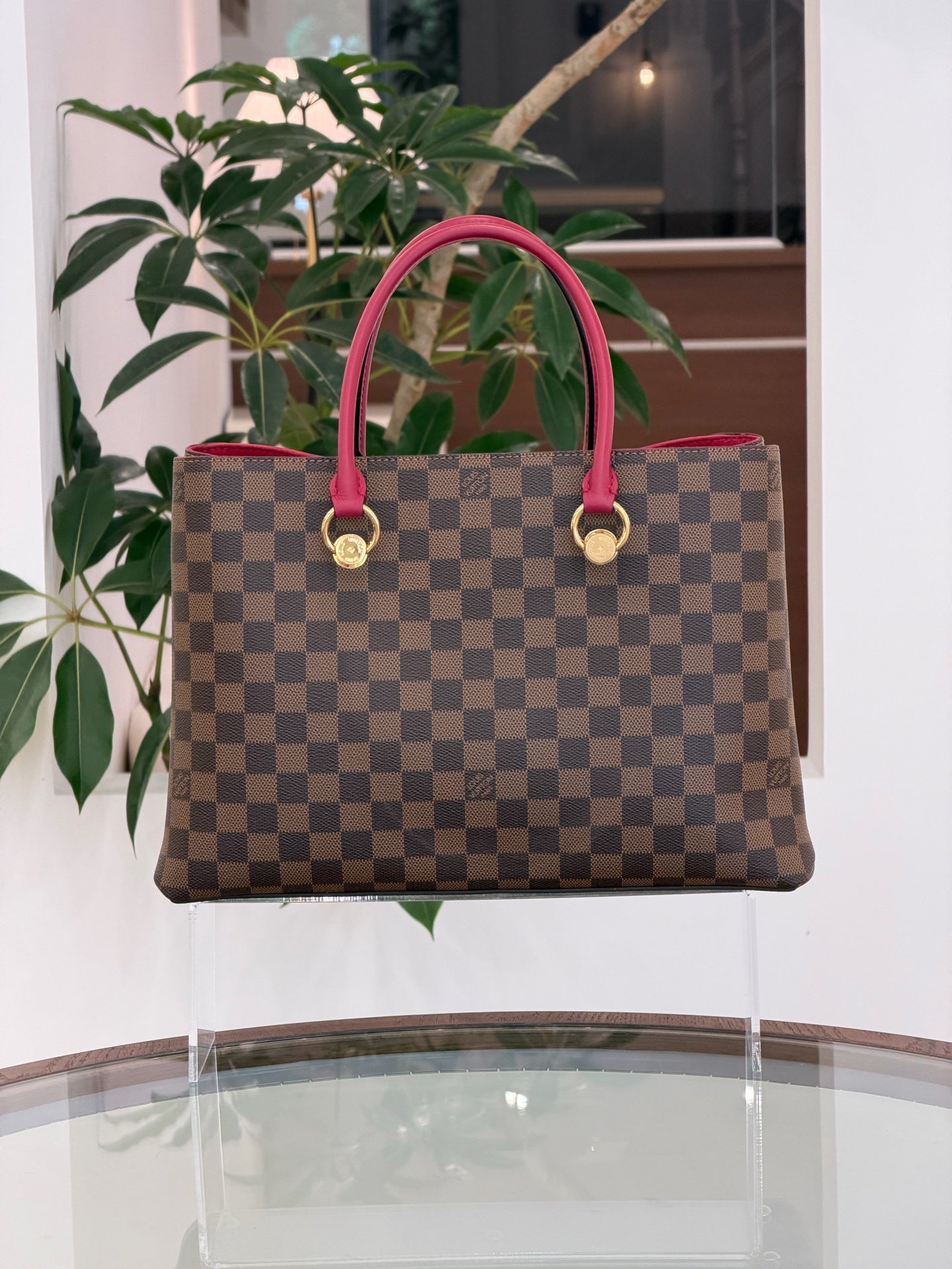 Louis Vuitton - Riverside - Leather - Brown - (medium)