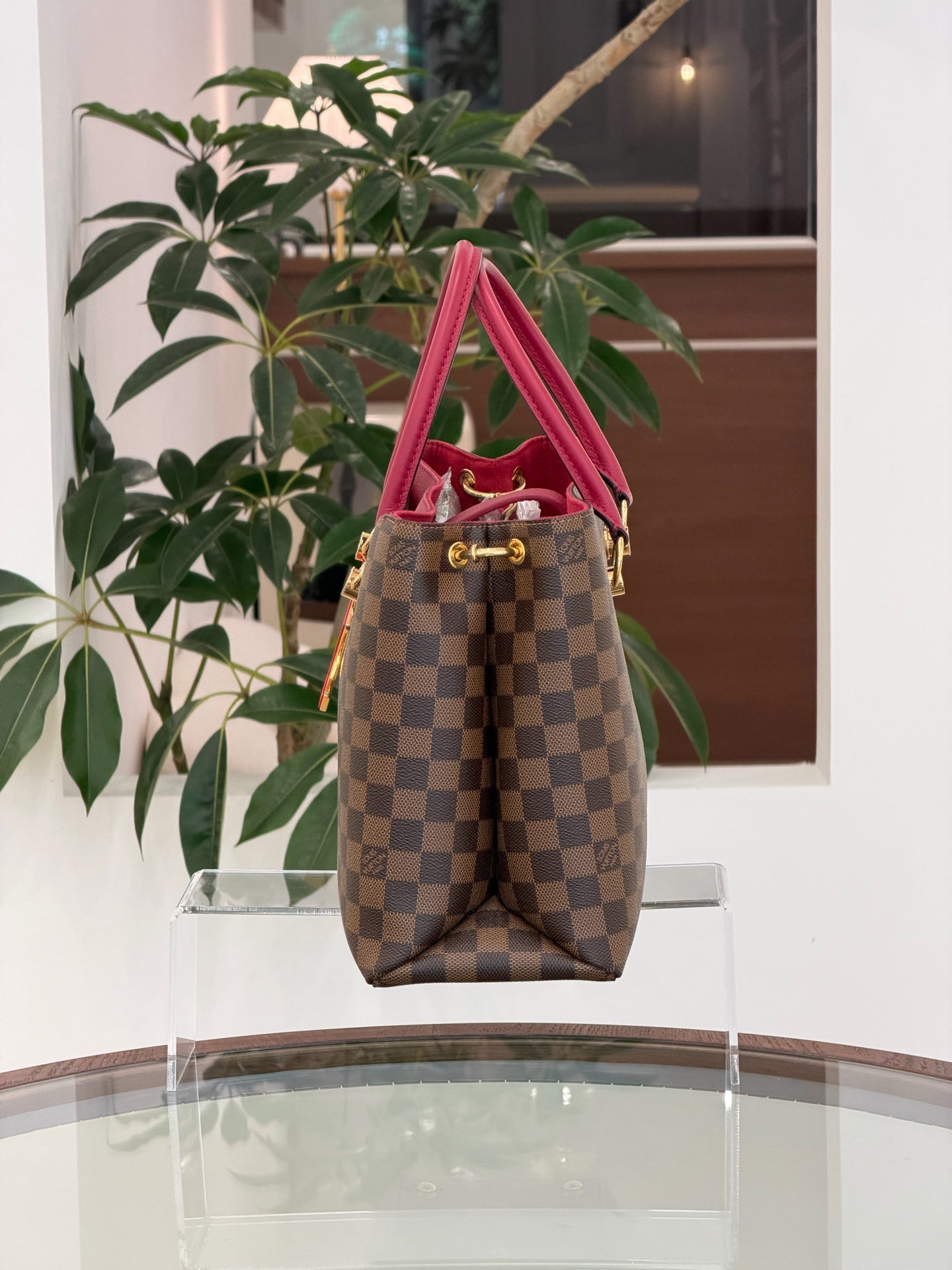Louis Vuitton - Riverside - Leather - Brown - (medium)
